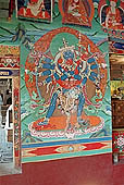 Ladakh - Stakna gompa, mural paintings